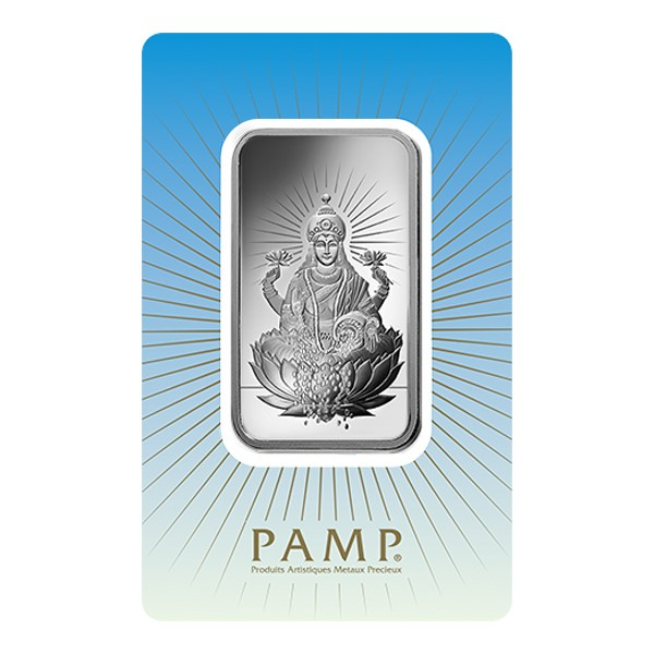 1oz Lakshmi PAMP 'Faith' Silver Bar